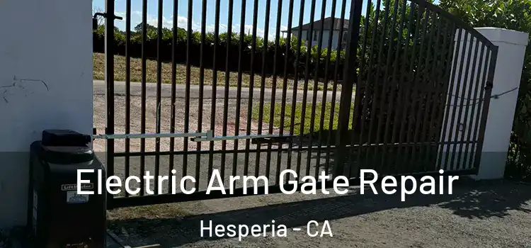 Electric Arm Gate Repair Hesperia - CA
