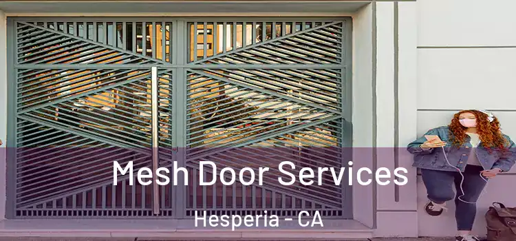Mesh Door Services Hesperia - CA